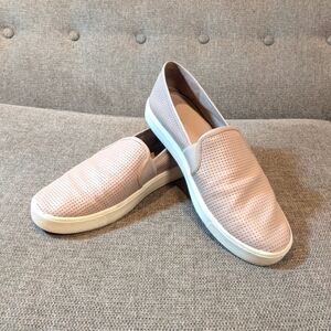 Vince Blair slip on sneaker loafer rose pink leather size 9.5